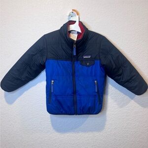 Patagonia Reversible Tribbles Toddler 4T Sherpa Puffer Jacket